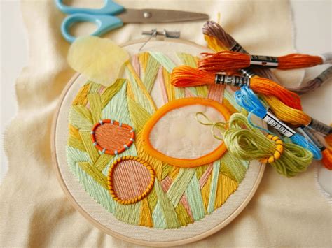 embroidery is an example of which type of fiber craft?