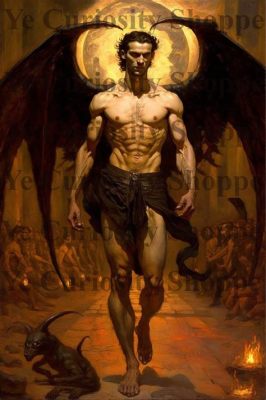 lucifer painting meaning: exploring the shadows of light and darkness