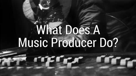 Que hace un productor musical? A multifaceted Role in the Music Industry